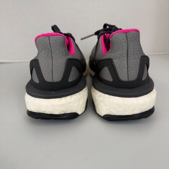 Adidas Women's Energy Boost Running Shoes Sneakers BB3456 Gray Pink Size 7 - Picture 4 of 10